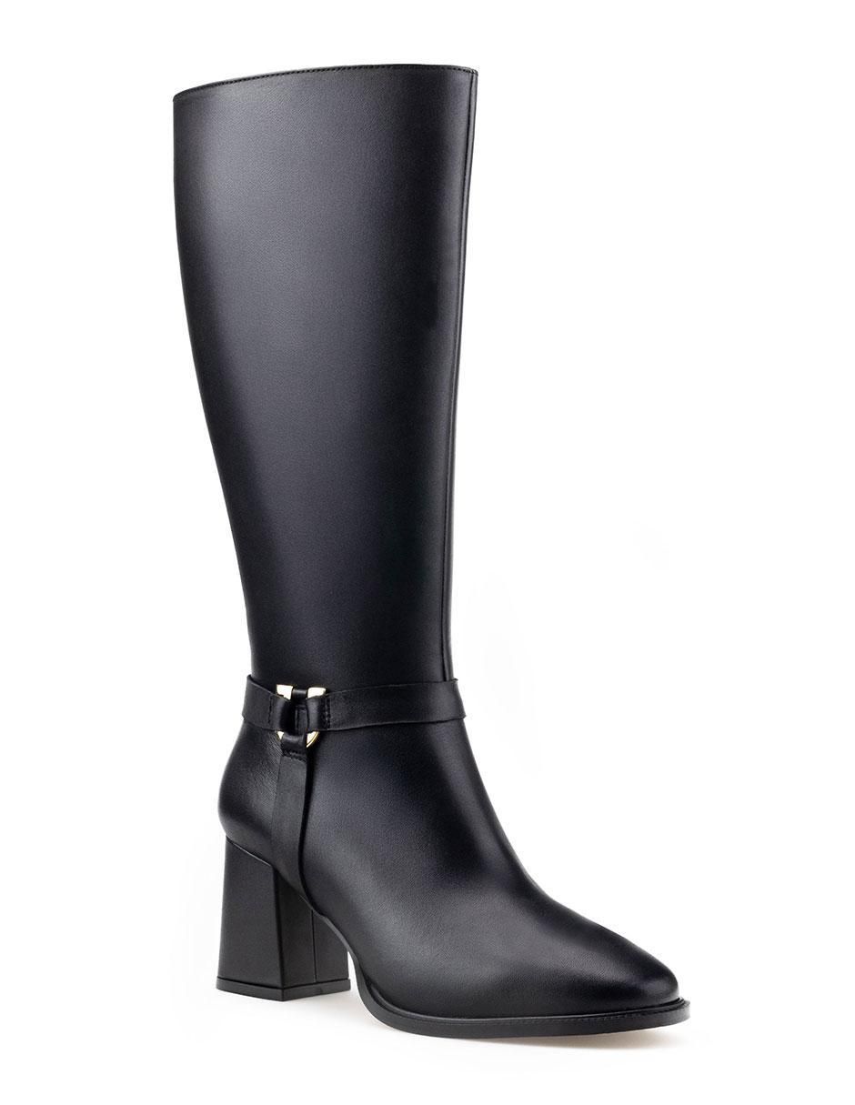 Bota a la rodilla Davenia de piel para mujer
