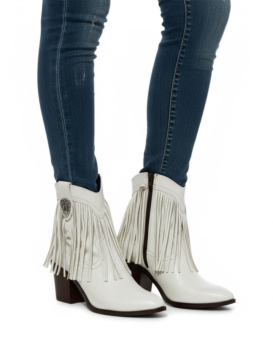 Botín al tobillo kuali shoes para mujer