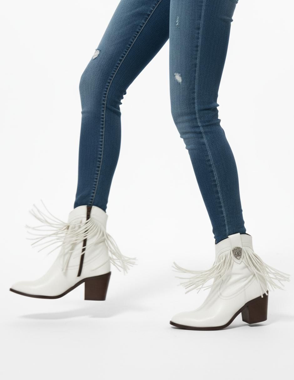 Botín al tobillo kuali shoes para mujer