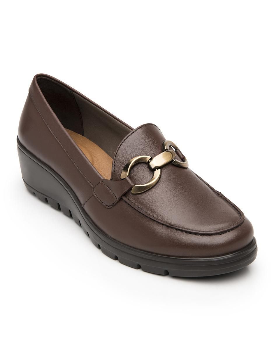 Zapato de piel para mujer
