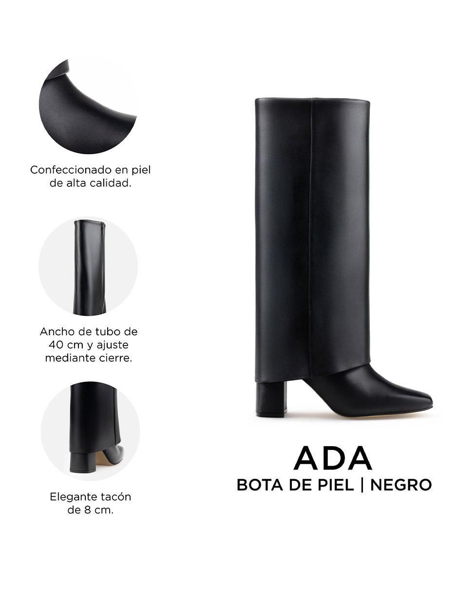Bota abajo de la rodilla Davenia de piel para mujer