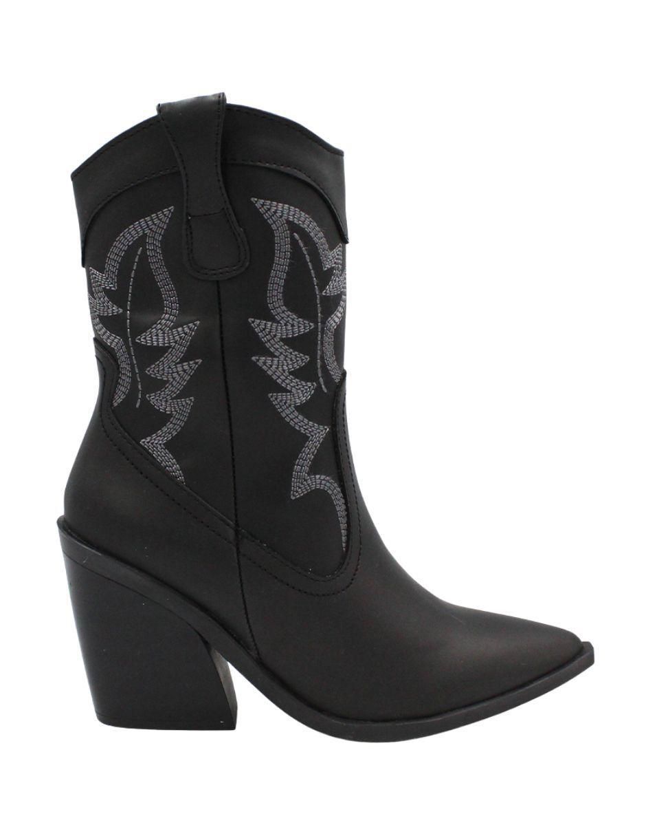 Bota cowboy arriba del tobillo Senties para mujer
