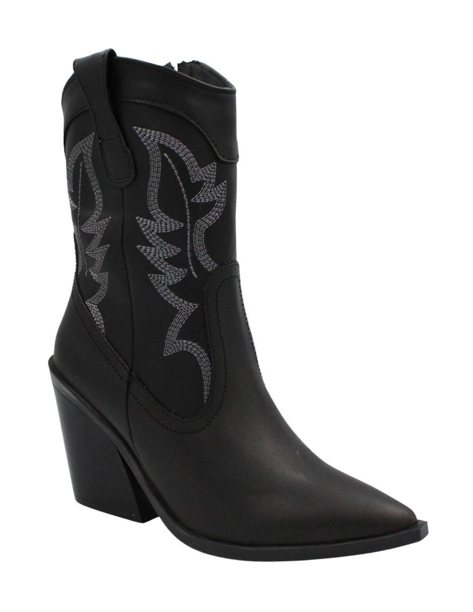 Bota cowboy arriba del tobillo Senties para mujer