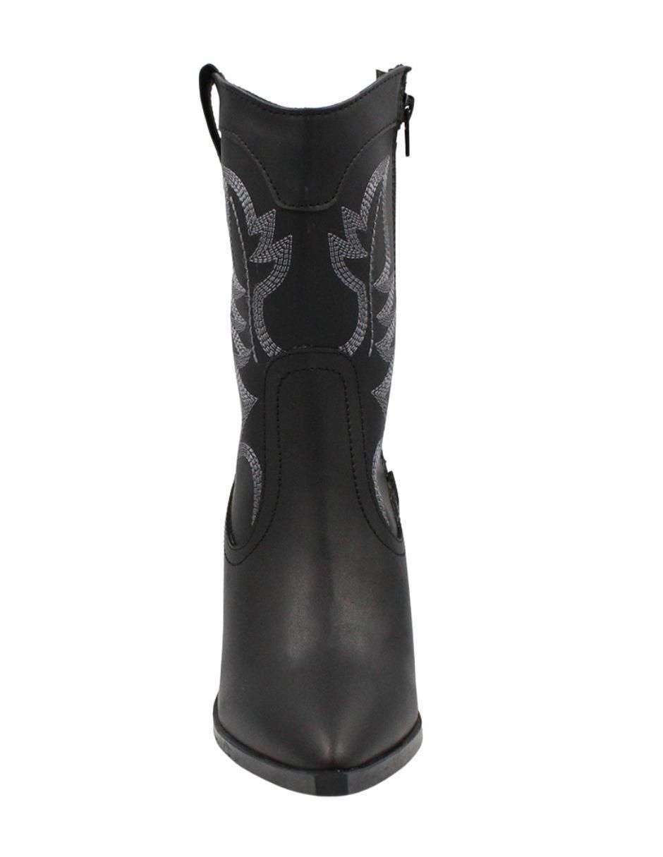 Bota cowboy arriba del tobillo Senties para mujer