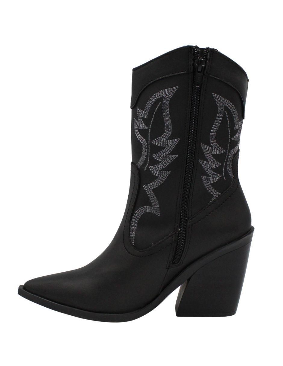 Bota cowboy arriba del tobillo Senties para mujer