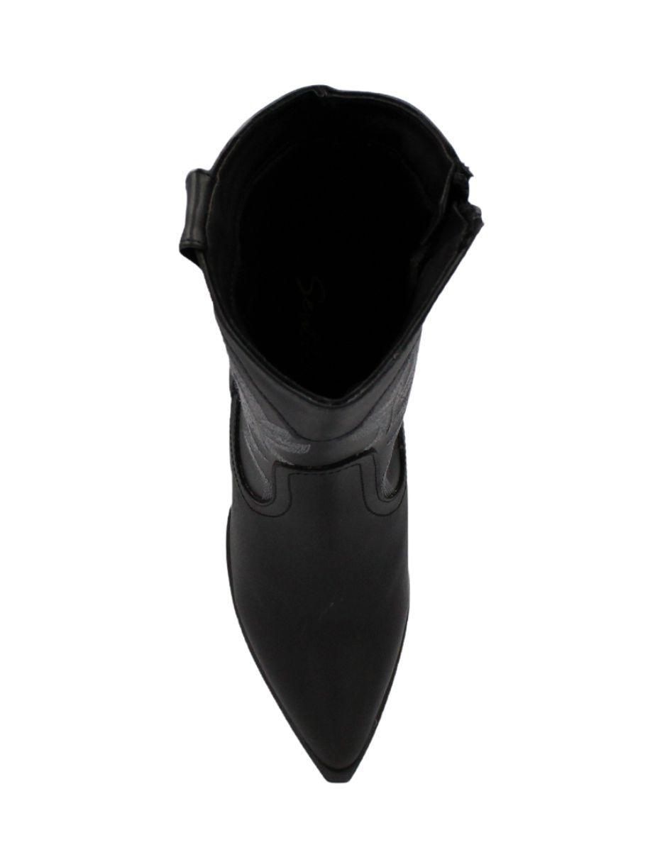 Bota cowboy arriba del tobillo Senties para mujer