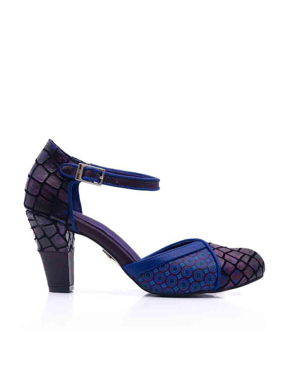 Zapatilla piel