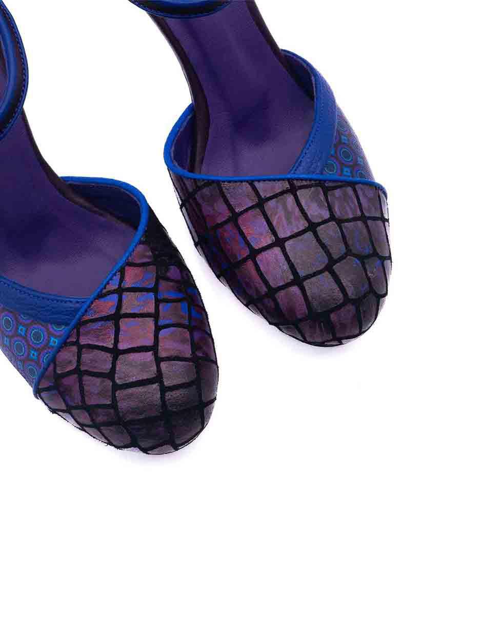 Zapatilla piel