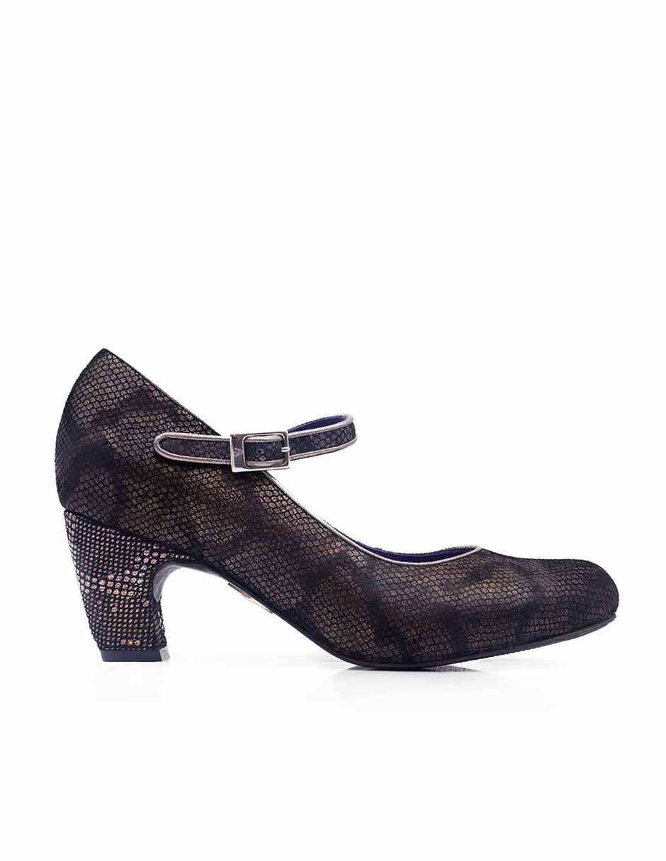 Zapatilla piel