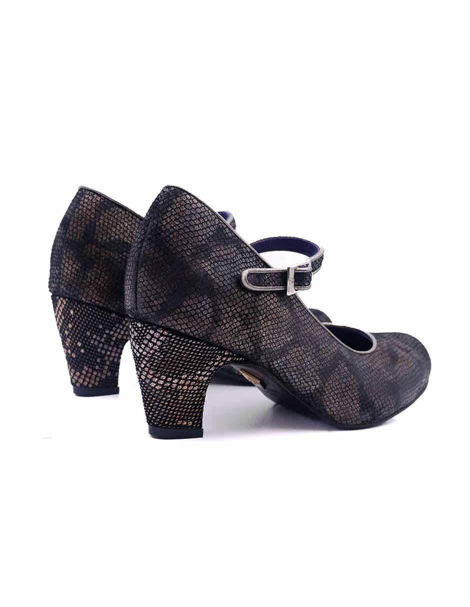 Zapatilla piel