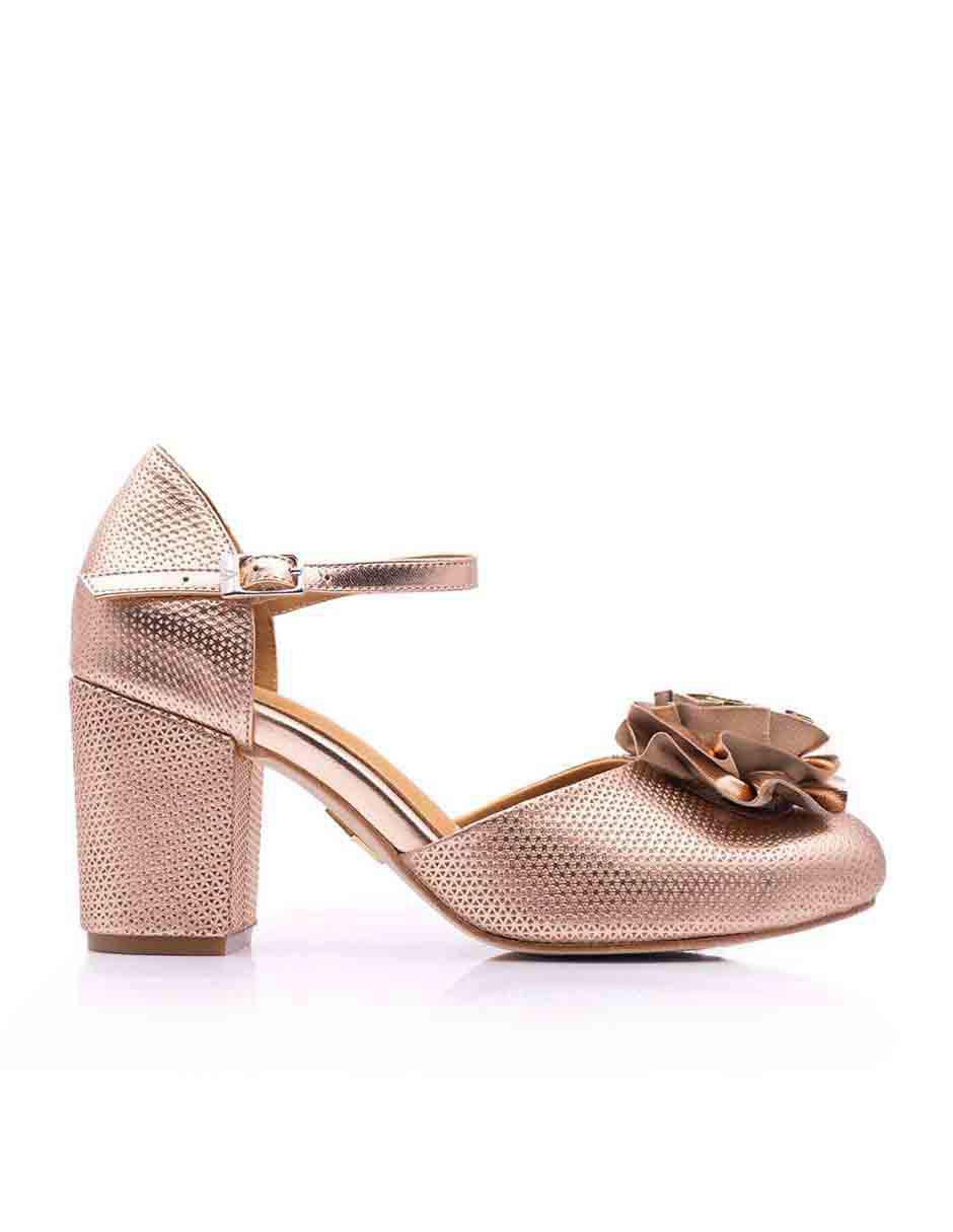 Zapatilla piel