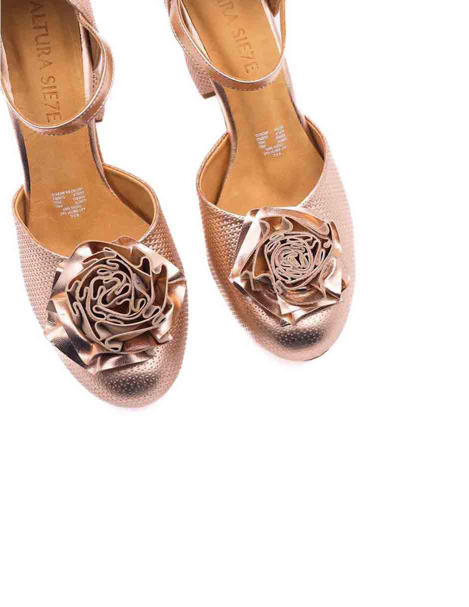 Zapatilla piel