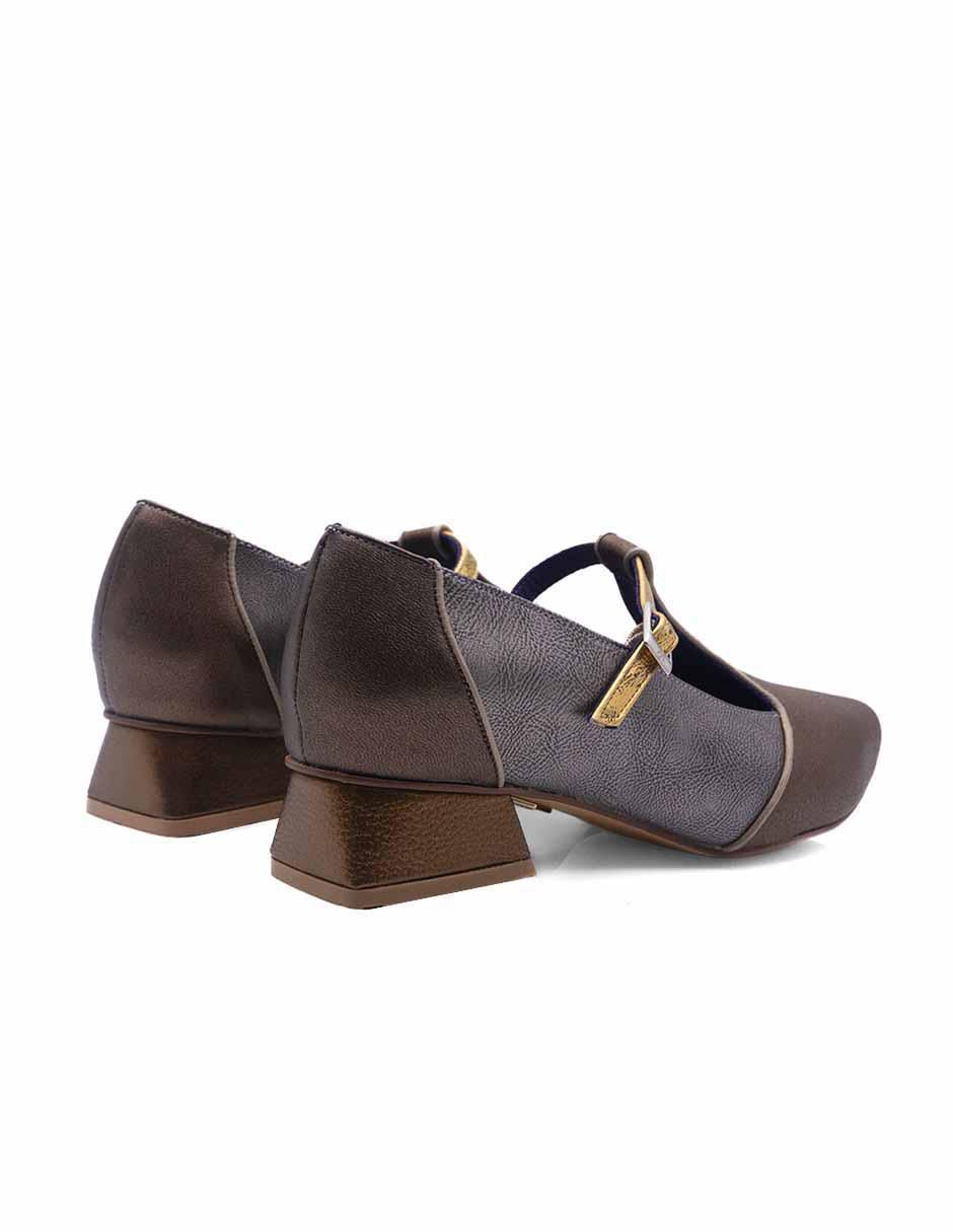 Zapatilla piel