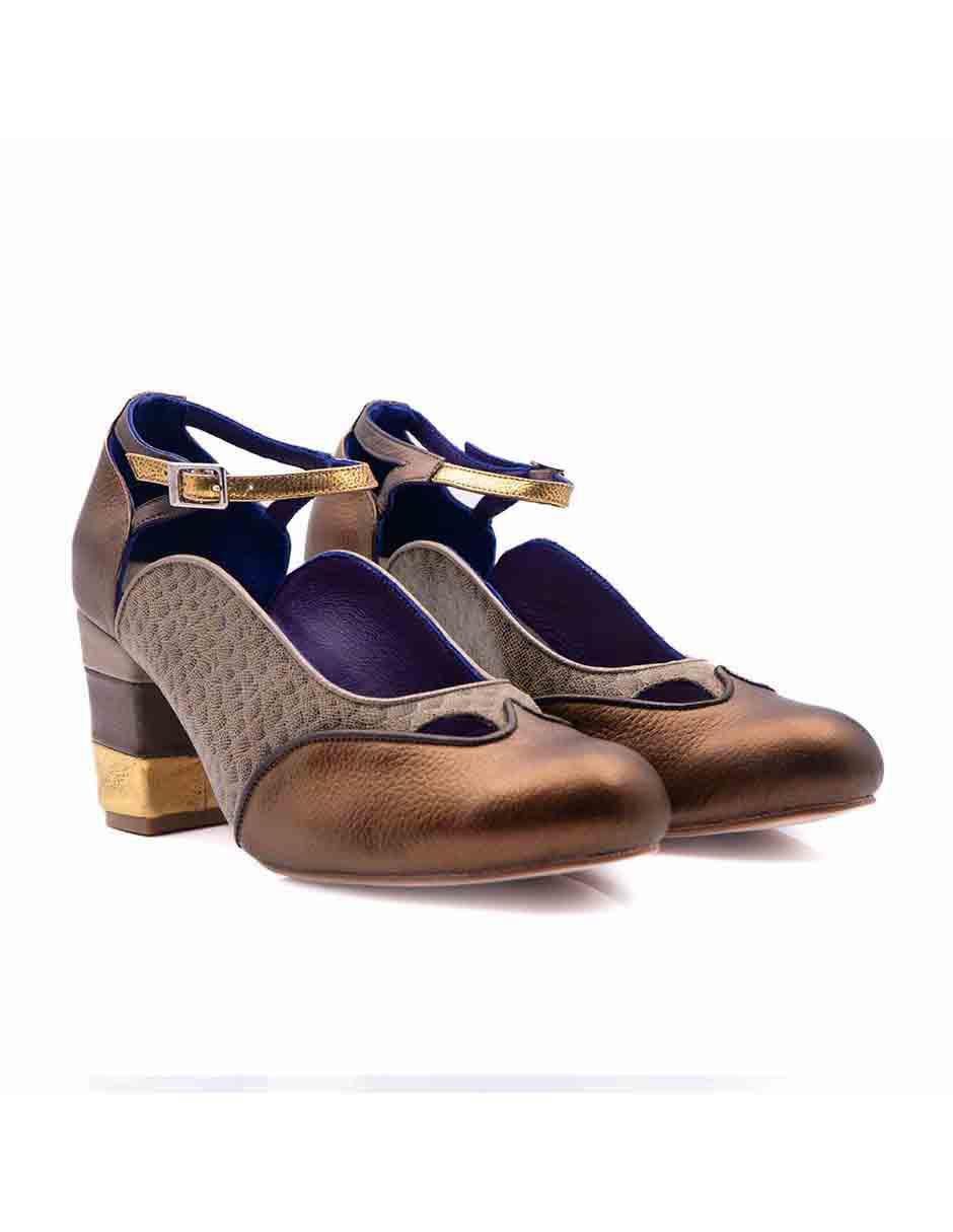 Zapatilla piel 4