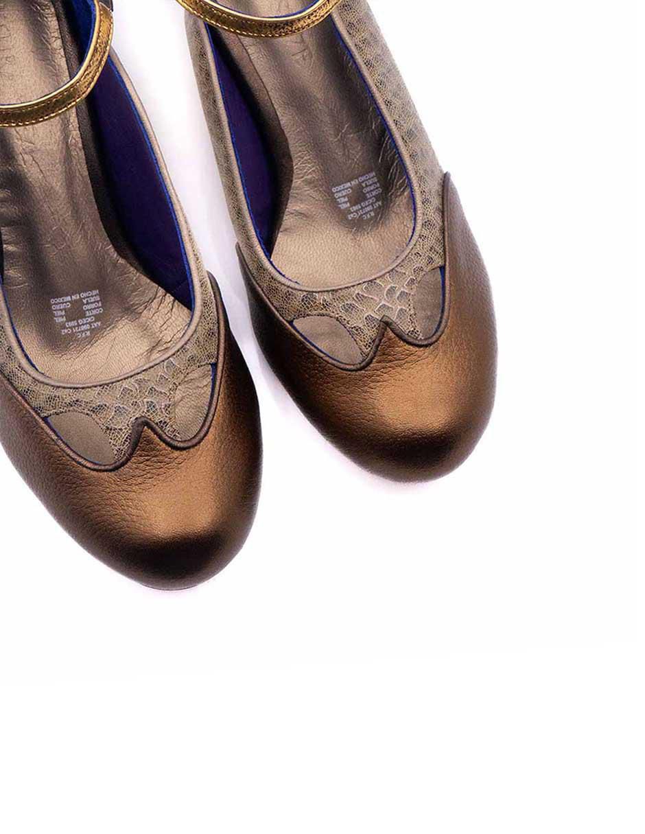 Zapatilla piel 2