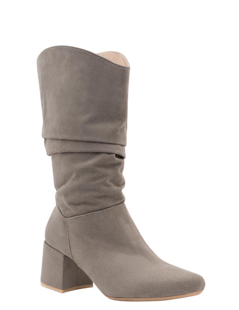 Bota media pierna para mujer