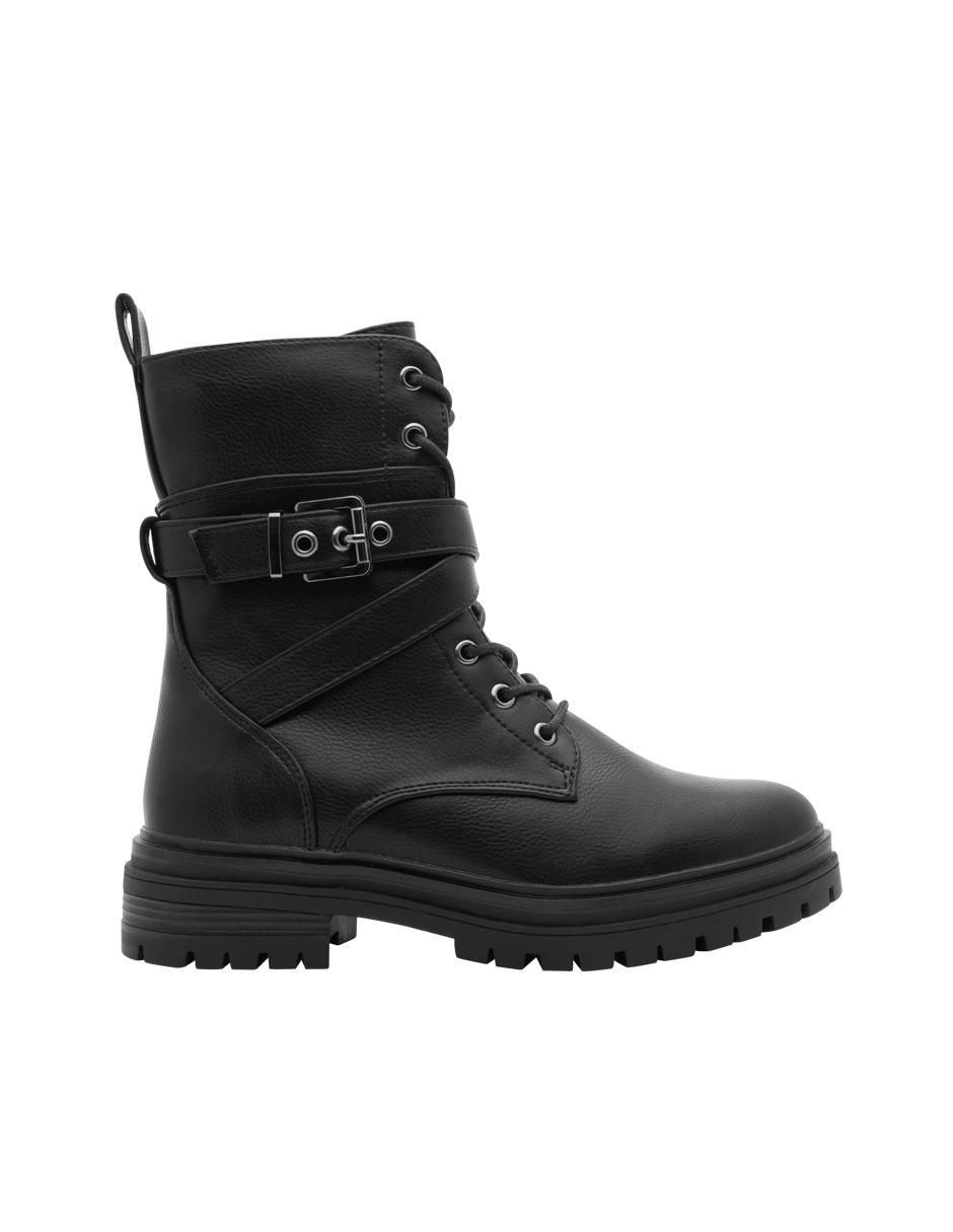 Bota combat arriba del tobillo para mujer 5