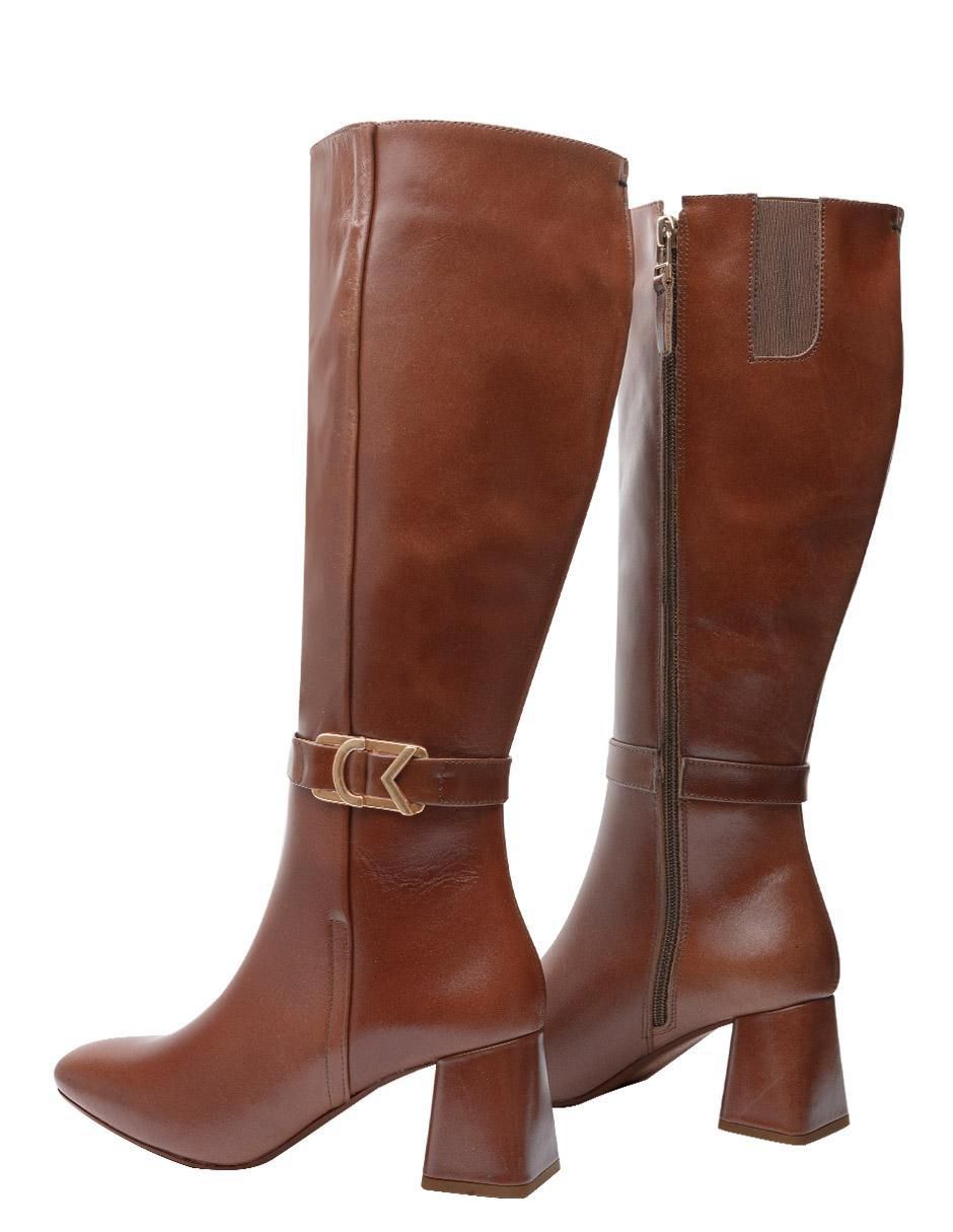 Bota abajo de la rodilla Dorothy Gaynor de piel para mujer