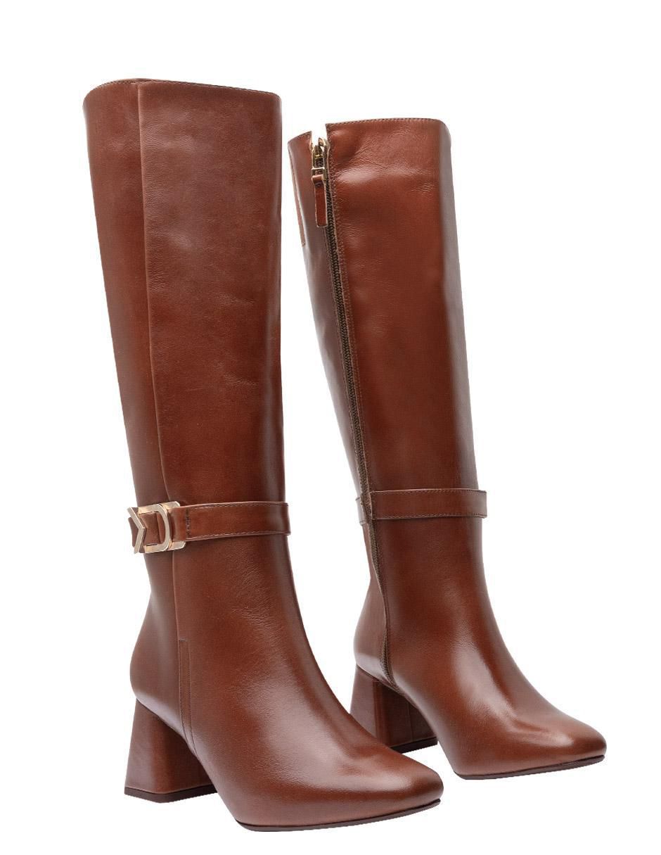 Bota abajo de la rodilla Dorothy Gaynor de piel para mujer