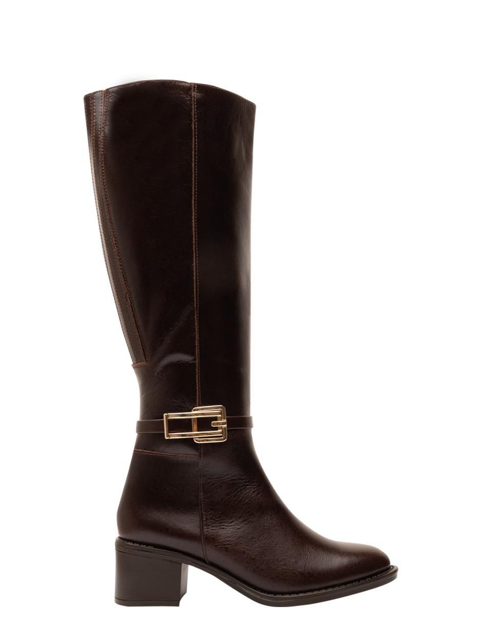 Bota abajo de la rodilla Dorothy Gaynor de piel para mujer