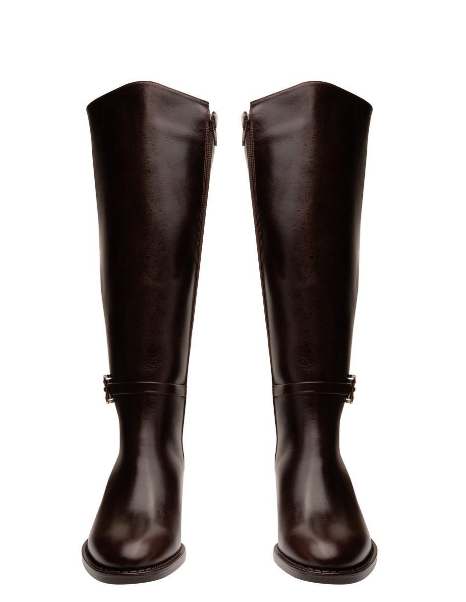 Bota abajo de la rodilla Dorothy Gaynor de piel para mujer