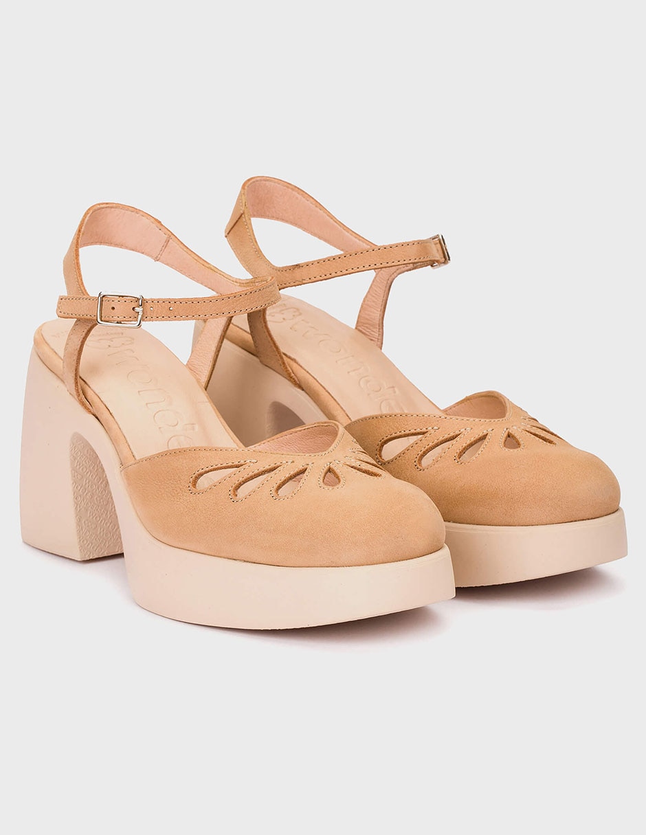 Balerinas de piel para mujer 4