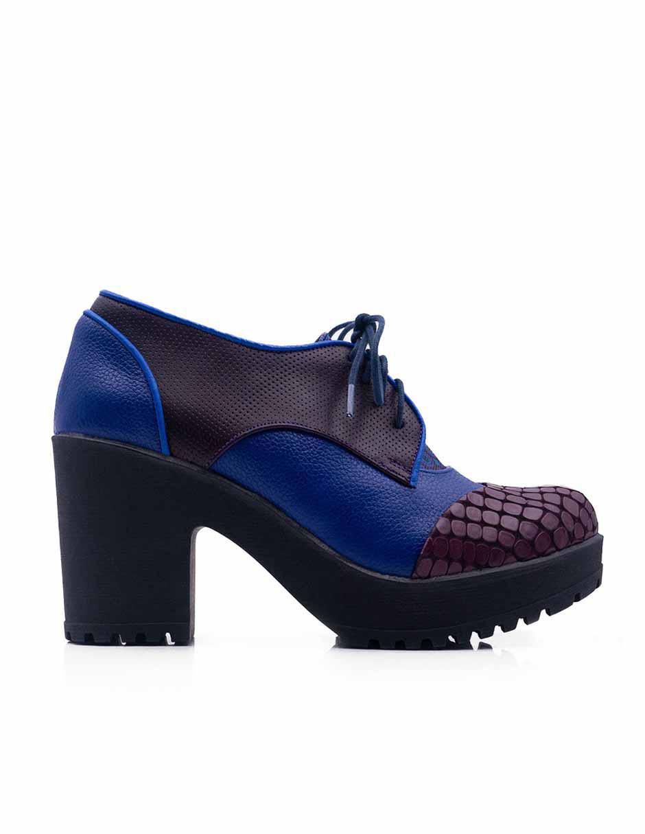 Zapatilla piel
