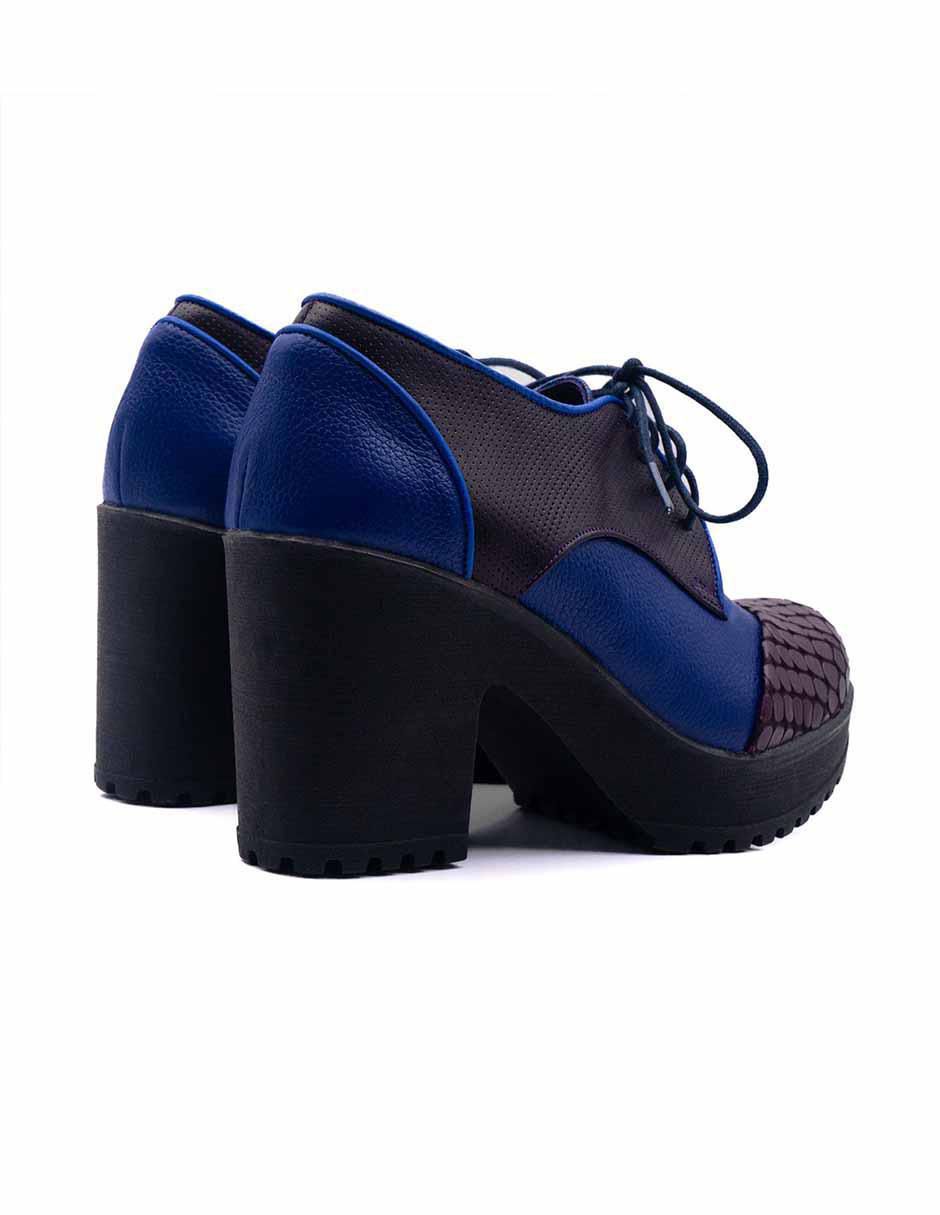 Zapatilla piel