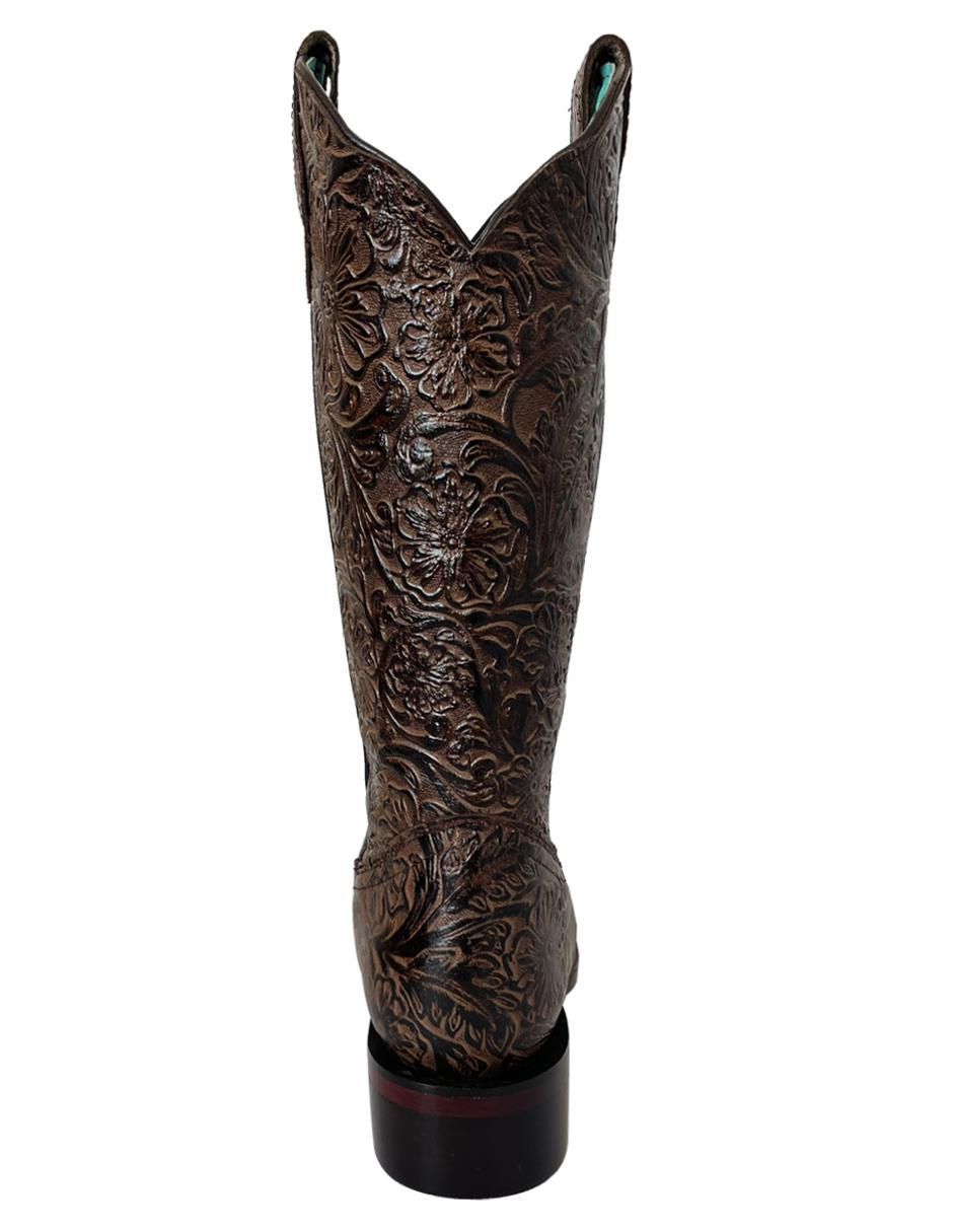 Bota cowboy media pierna Bdp Botas De Pedro de piel para mujer