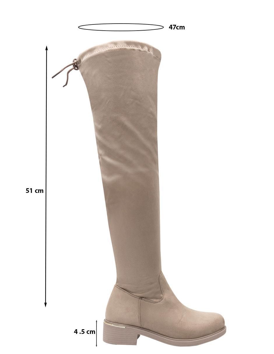 Bota arriba de la rodilla para mujer 7