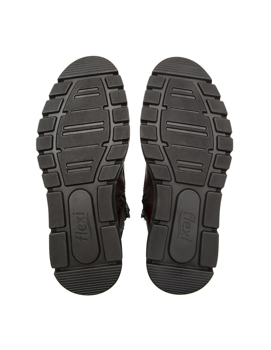 Bota arriba del tobillo Flexi de piel para mujer