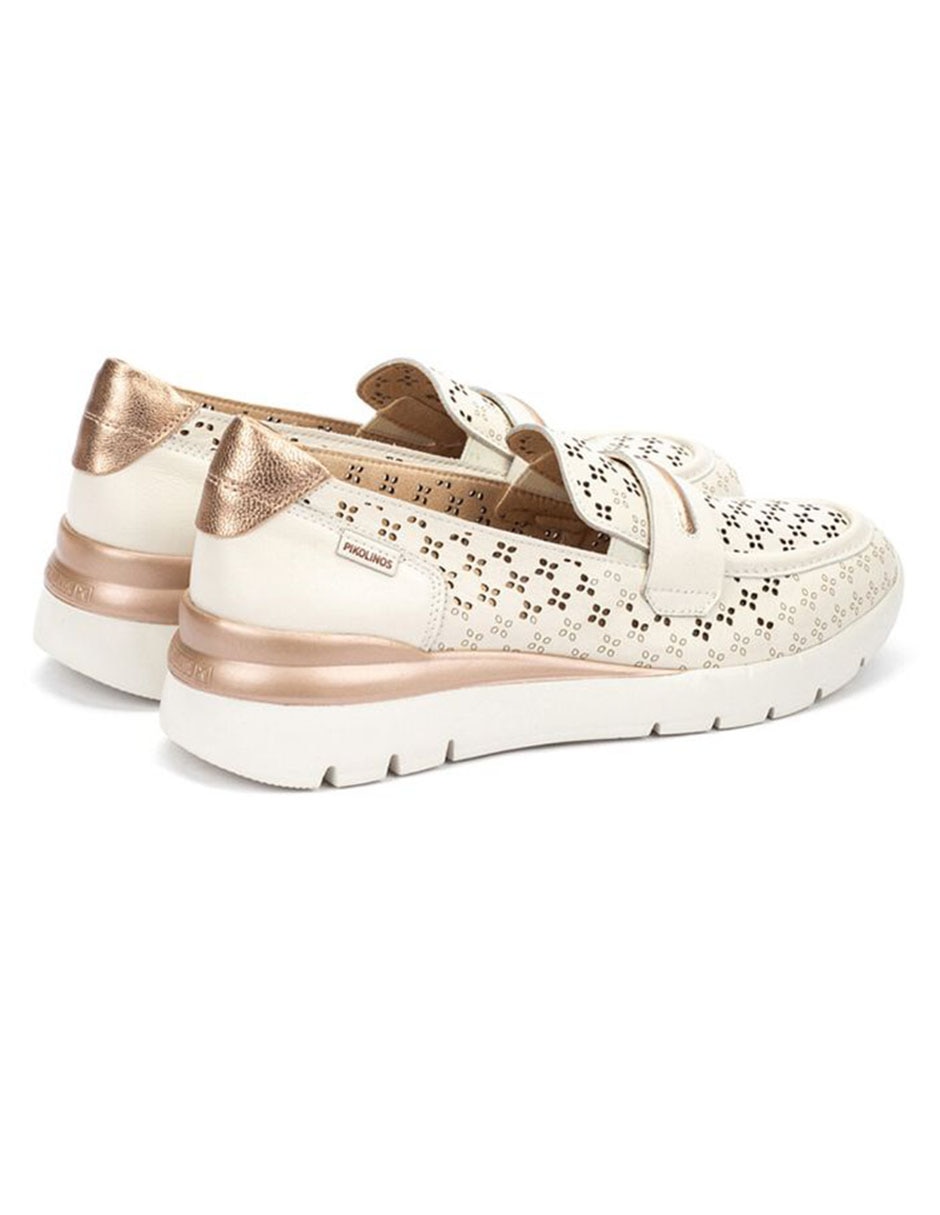 Mocasín Cantabria de piel para mujer 3
