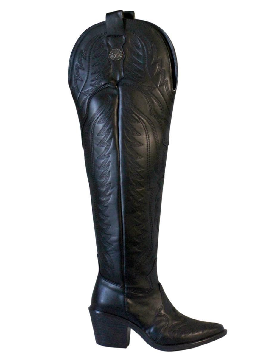 Bota cowboy arriba de la rodilla para mujer Bota cowboy arriba de la rodilla para mujer