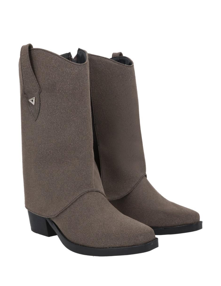 Bota cowboy arriba del tobillo Platonia Oklahoma de piel para mujer
