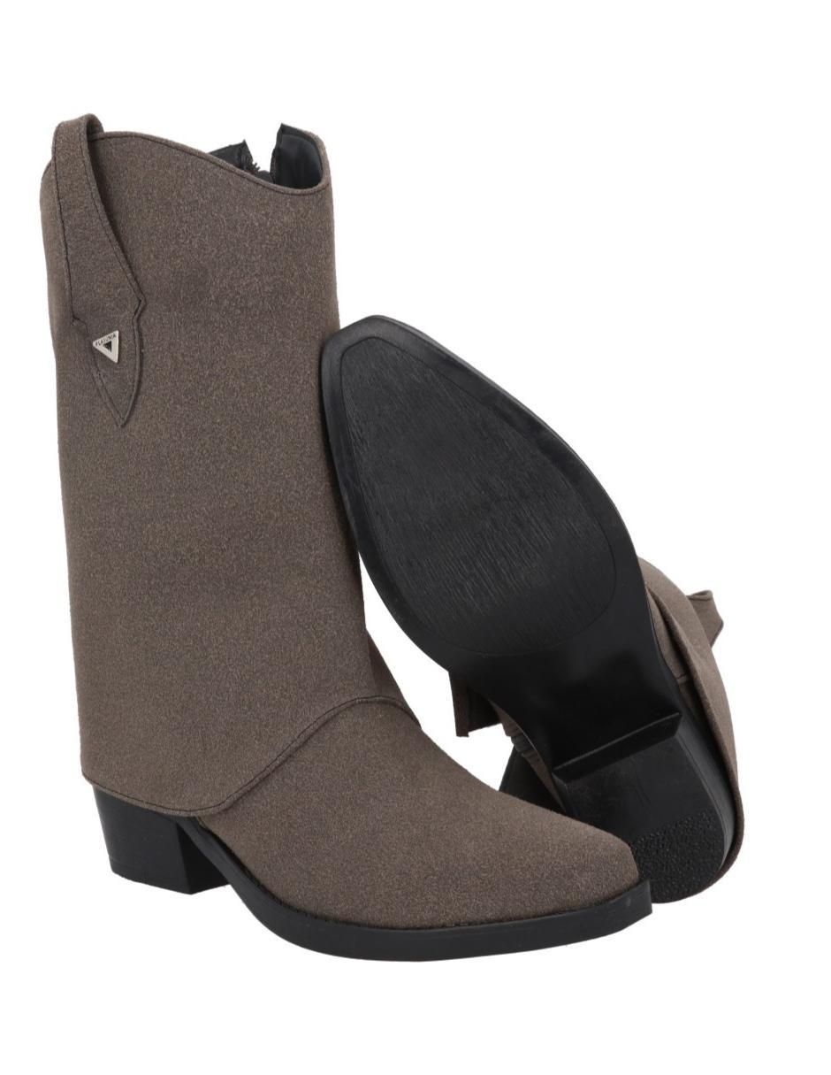 Bota cowboy arriba del tobillo Platonia Oklahoma de piel para mujer