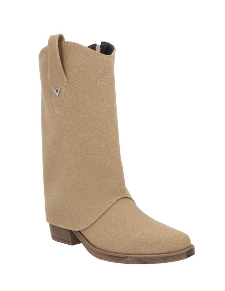 Bota cowboy arriba del tobillo Oklahoma de piel para mujer Bota cowboy arriba del tobillo Oklahoma de piel para mujer