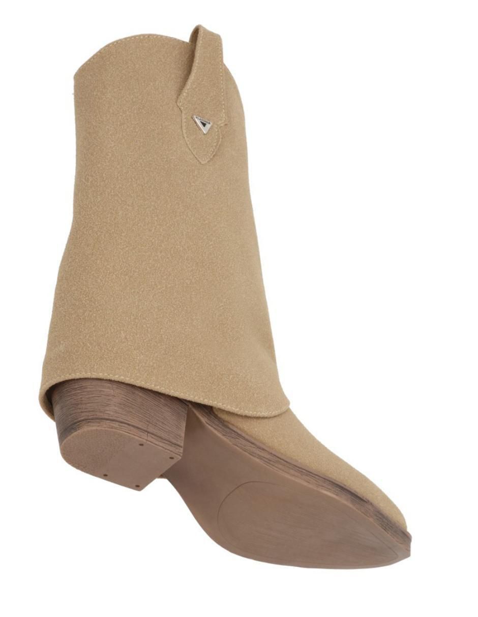 Bota cowboy arriba del tobillo Platonia Oklahoma de piel para mujer