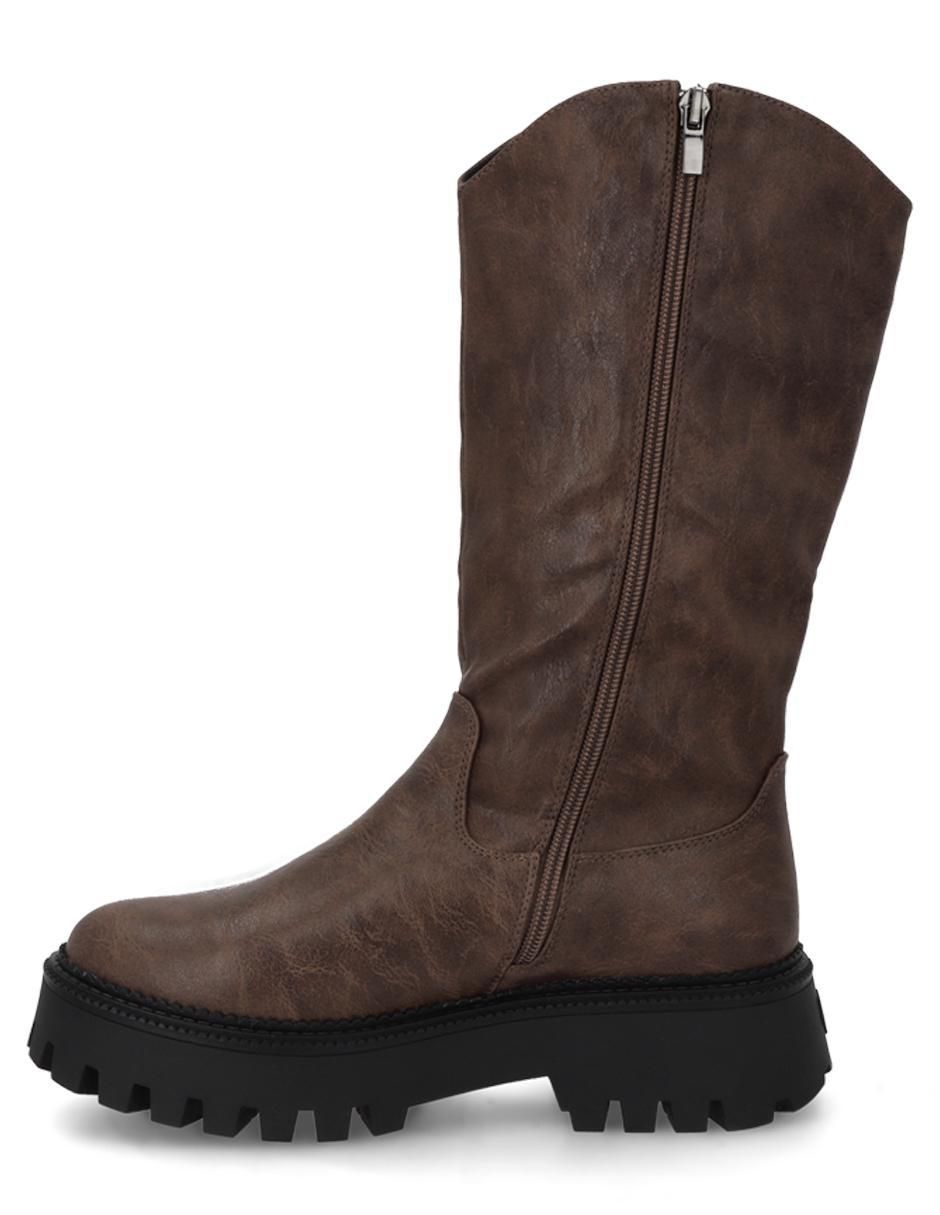 Bota media pierna para mujer 4