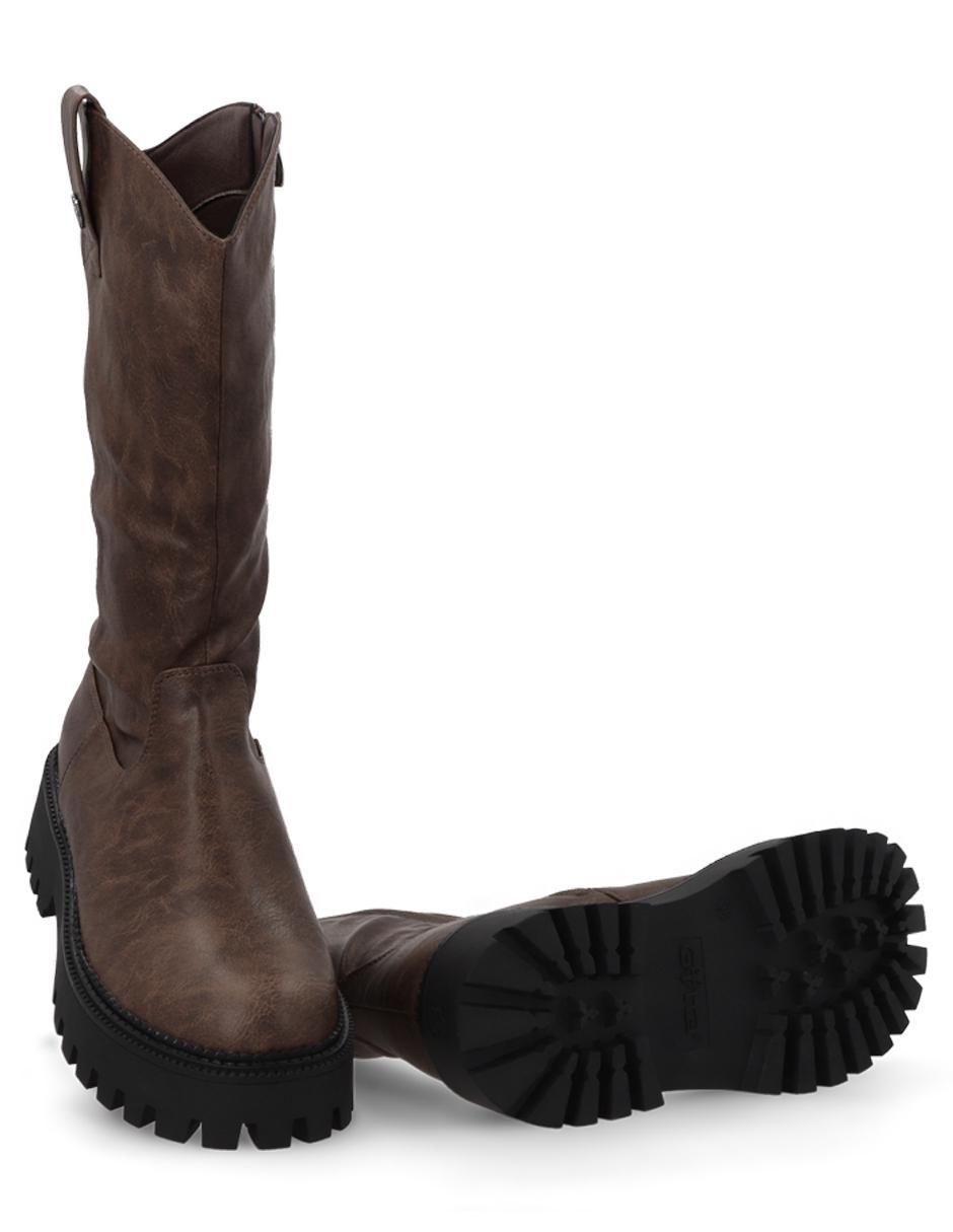 Bota media pierna para mujer 6