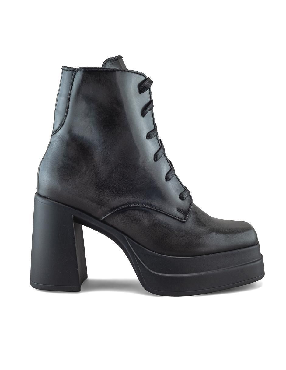 Bota arriba del tobillo Dasalo de piel para mujer