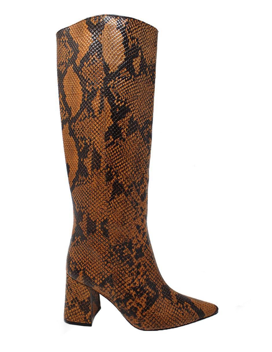 Bota abajo de la rodilla Regina Romero Brooklyn 75 de piel para mujer