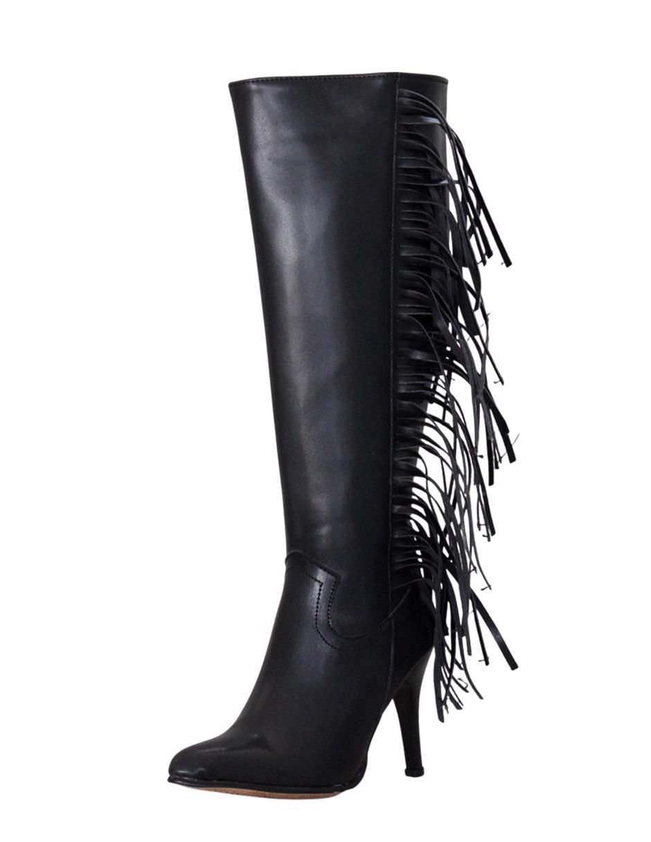 Bota abajo de la rodilla Kuali Shoes para mujer