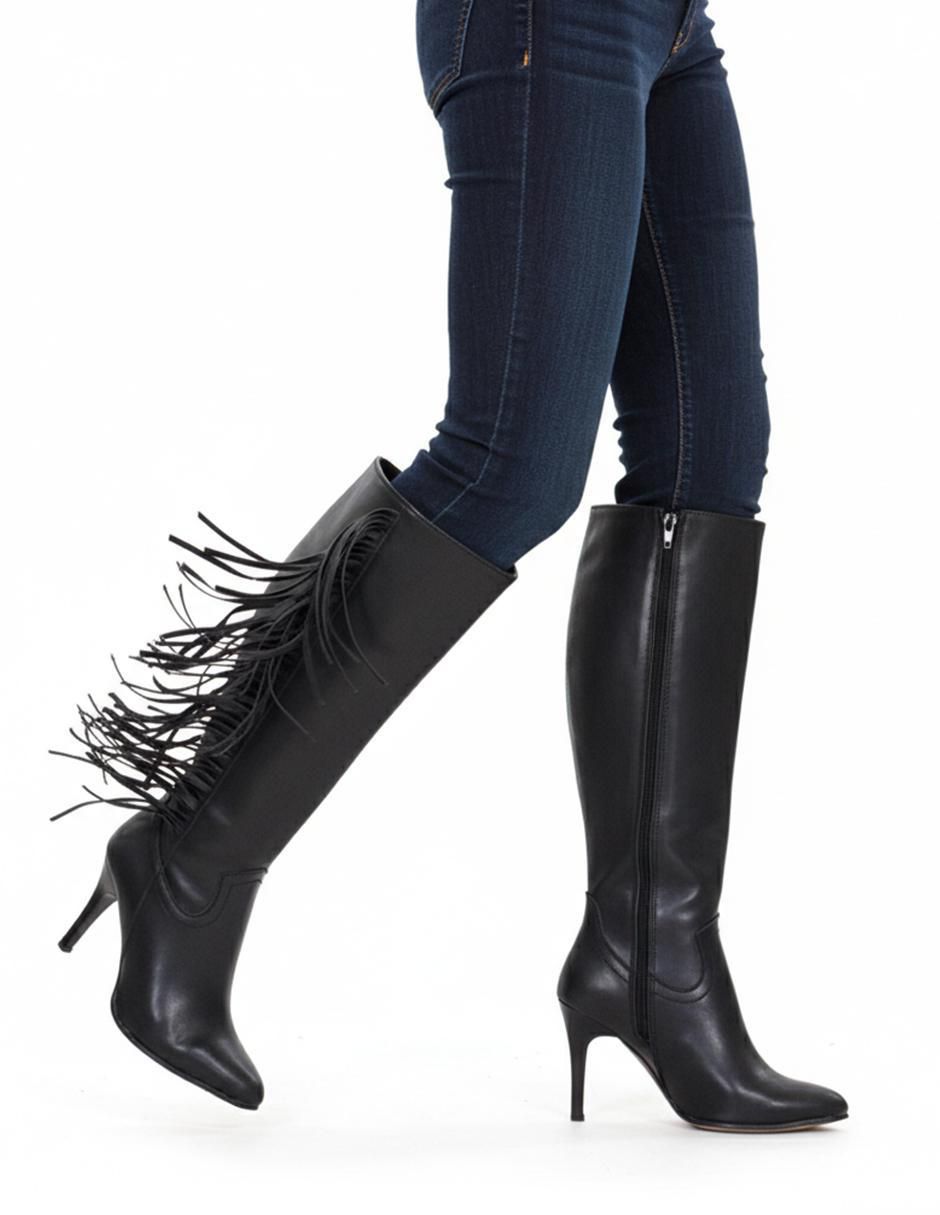 Bota abajo de la rodilla Kuali Shoes para mujer
