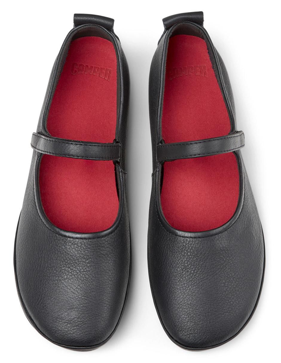 Balerinas Right Nina de piel para mujer 5