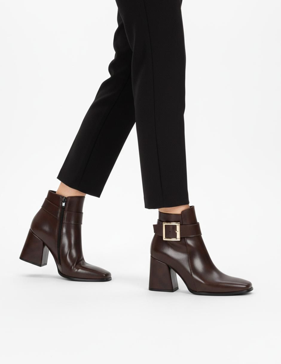 Botín al tobillo Kuali Shoes para mujer