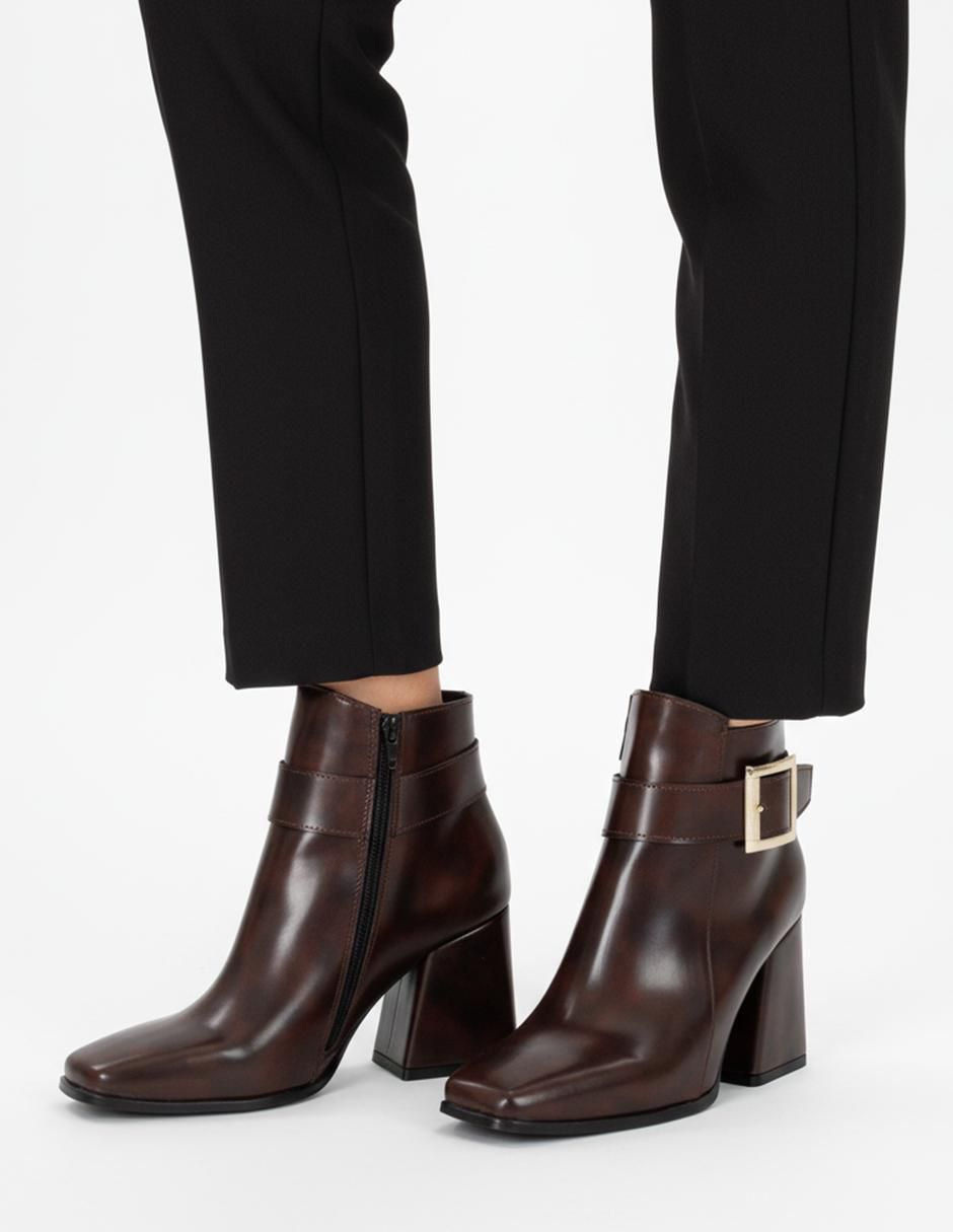 Botín al tobillo Kuali Shoes para mujer