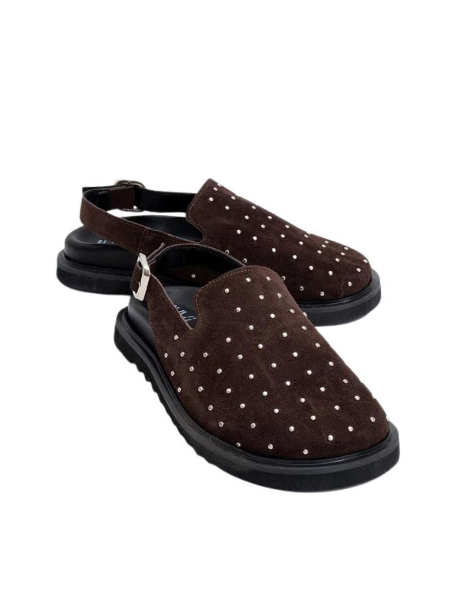 Zueco de piel para mujer 3