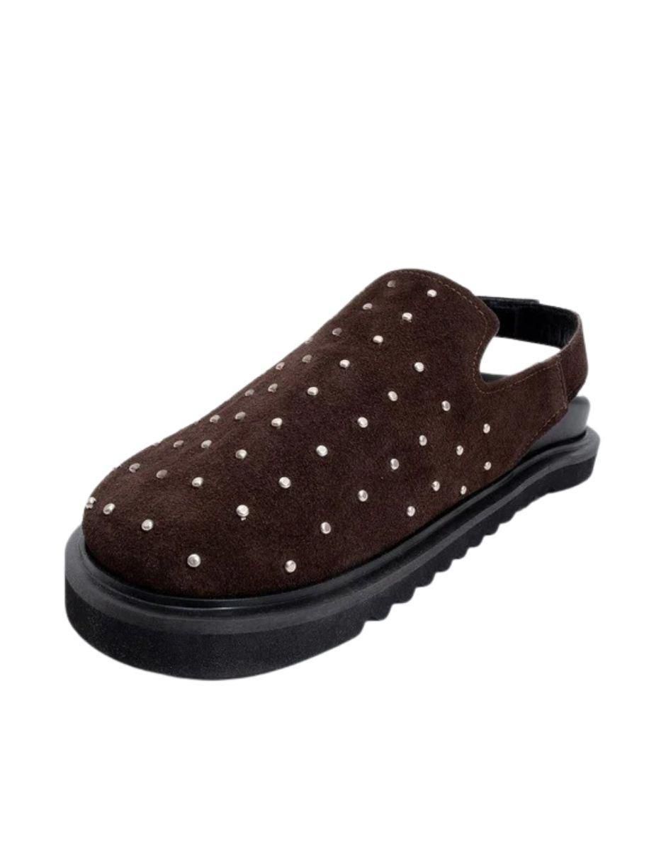Zueco de piel para mujer 2