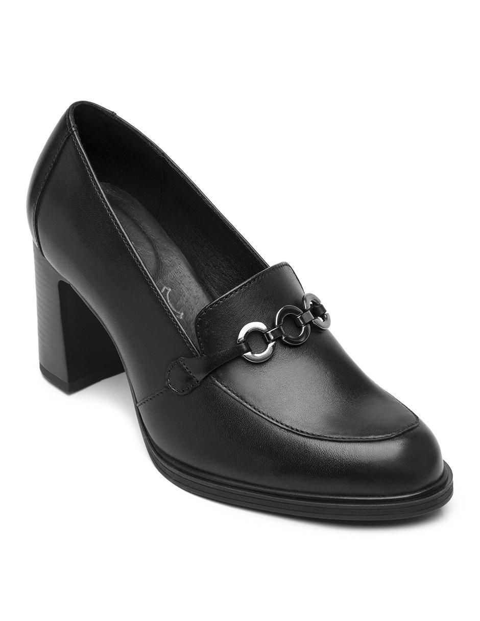 Zapatilla piel
