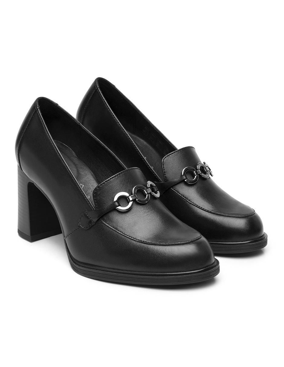 Zapatilla piel